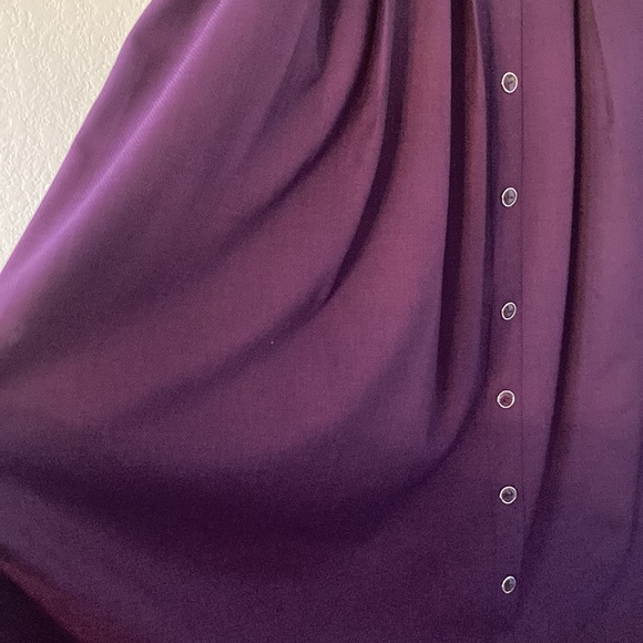 Vintage Maxi Skirt By Akyol Purple Color Size M - Picture 5 of 10